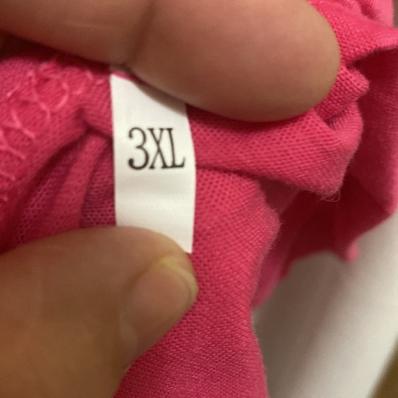 ❤️Women’s pink sleeveless top 3X - Picture 6 of 12
